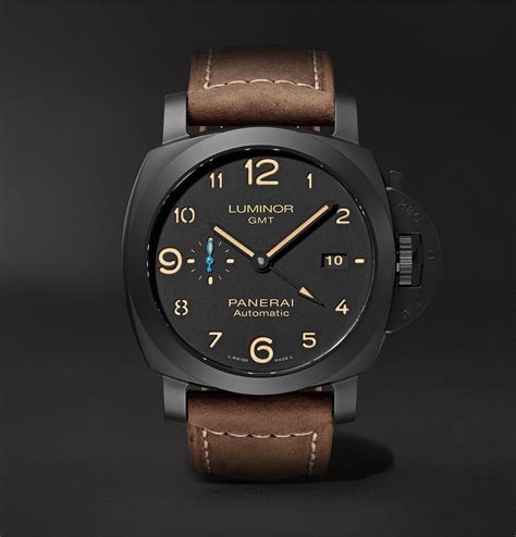 Replica Panerai Luminor 1950 3 Days GMT Automatic Ceramica PAM 438